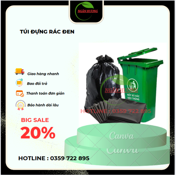 TÚI ĐỰNG RÁC ĐEN